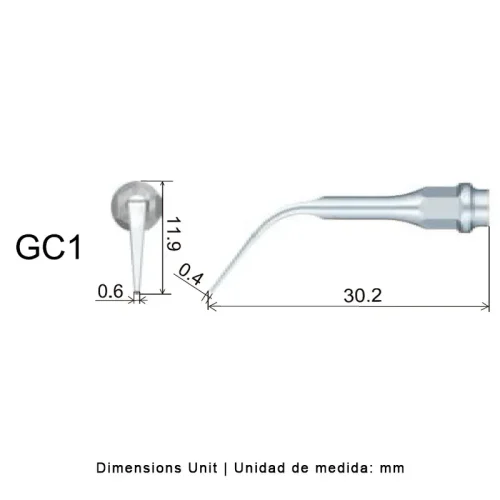 PUNTA GC1 PARA KAVO SONOSOFT, PERIO