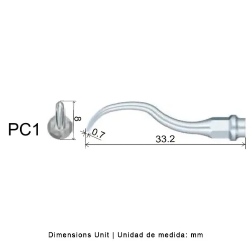 PUNTA PC1 PARA KAVO SONOSOFT, PROFILAXIS